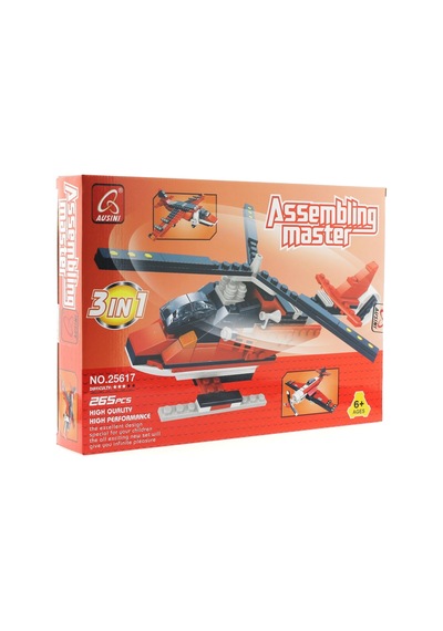 Ausini Assembling Master 3 İn 1 265 Parça Hava Araçları Seti