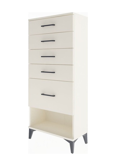 Arges Dolap 5 Çekmeceli 60x30x134 Aytaşı-aytaşı Aytaşı