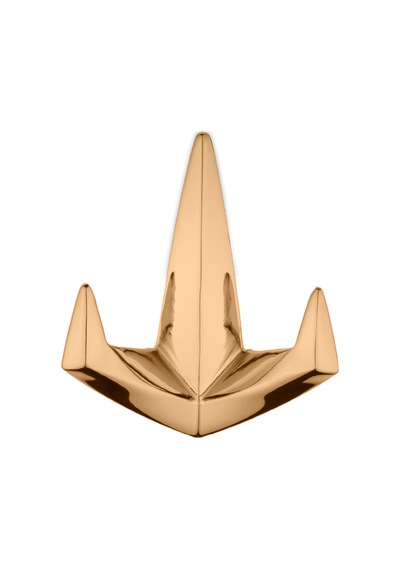 Datça Lüks Askı, Metal, Vestiyer Askı, 128 Gr, Dolap Askılık, Duvar Askılığı, Albrifin Vidalı