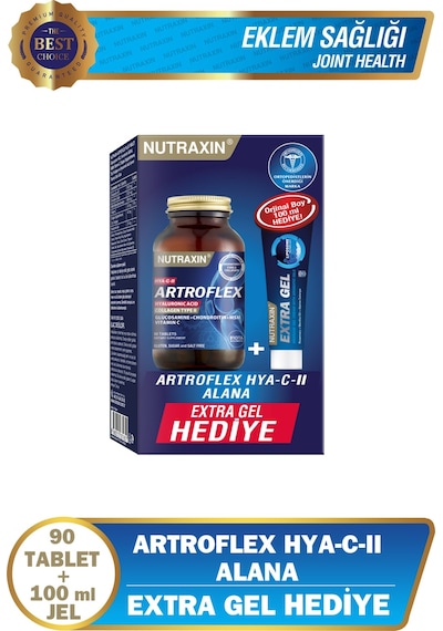 Nutraxin Artroflex Hya-c-ıı 90 Tablet Extra Gel Hediyeli