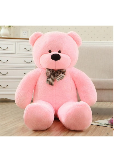 Kuki Oyuncak 120Cm Sevimli Pembe Peluş Ayı