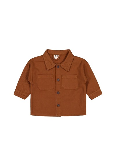 Civil Baby Oscar Jacket 6-18 Ay Gömlek - Kahverengi Açık Kahverengi