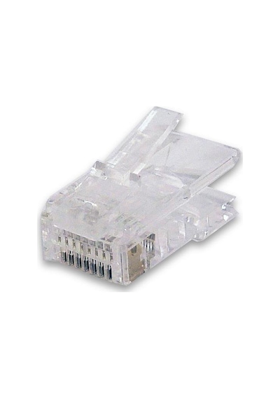 Beek Modüler Fiş, Category 5e Cat.5e , Rj45, 8p8c, Zırhsız Unshielded , Yuvarlak Kablo Tipi, Altın Kalınlığı 0,6µ-136613