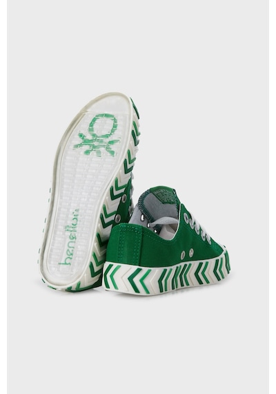 United Colors Of Benetton Sneaker Ayakkabı Unisex Çocuk Ayakkabı Bn-30635 Yeşil