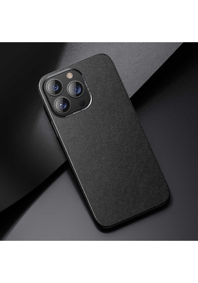 Benks Apple Uyumlu iPhone 13 Pro Kılıf Benks Magnetic Hakiki Deri Kılıf ZORE-219636