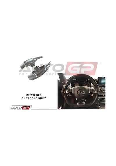 Mercedes W205 Direksiyon F1 Vites Kulakçık Paddle Shift Gri