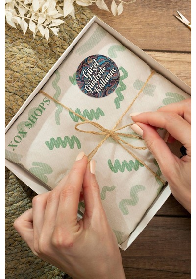 Güzel Günlerde Kullanın Kargo Sticker 3x3cm St2167 Çok Renkli