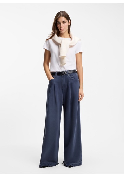 Boss Gri Kadın Lyocell Karışımlı Denim Pantolon 50552533