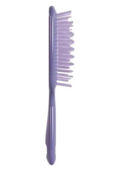 Unbrush Islak Ve Kuru Havalandırmalı Dolaşık Açıcı Saç Fırçası, Lavanta Koyu Mor