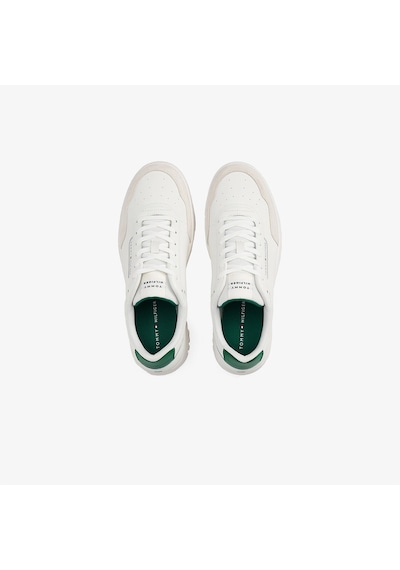 Tommy Hilfiger Low Top Mixture Erkek Beyaz Sneaker Fm0fm05467 Beyaz