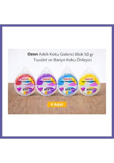 Bezos Ozon Askılı Wc Kokusu 4 Adet Nıda