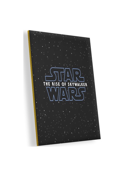 Cakasepetim Star Wars The Rise Of Skywalker Logo Ahşap Mdf Tablo