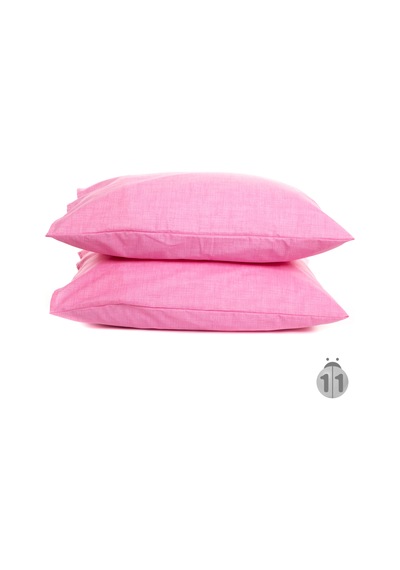 Mer-Tim 2'Li 50X70 Ranforce Pembe Yastık Kılıfı