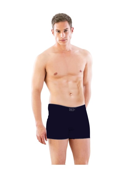 L'ombre Lacivert Mı Emay 2108 Seamless Uzun Erkek Boxer