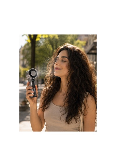 Yüksek Performanslı Sessiz Çalışan Şarjlı El Vantilatörü - Hs08379183-1350 Renkli