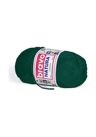 Natura Cotton Haki 206 Pamuk İplik 100gr 200mt