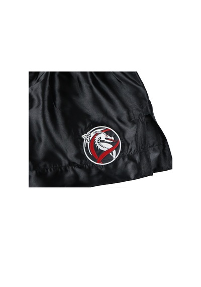 Dragondo Mt3033 Muaythai Şortu Siyah Kick Boks Şortu Siyah