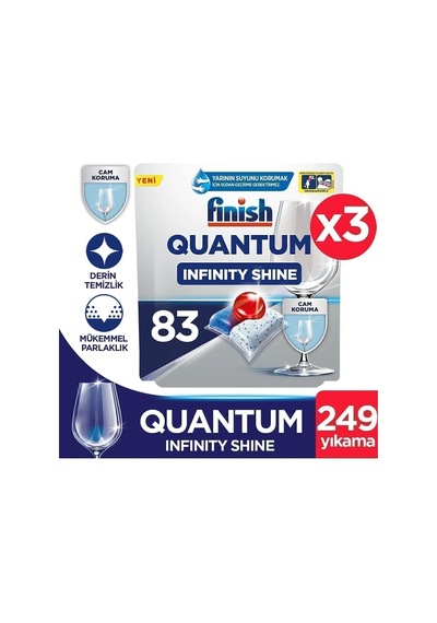 Infinity Shine 249 Kapsül Bulaşık Makinesi Deterjanı Tableti 83x3