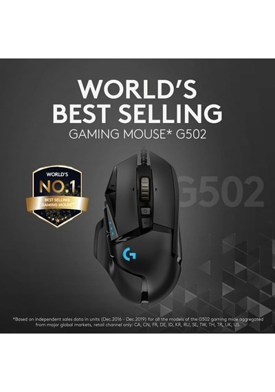 Logitech G502 Hero Yüksek Performanslı Oyuncu Mouse