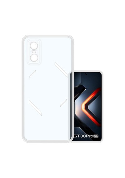 Infinix Gt 30 Pro Kamera Korumalı Silikon Arka Kılıf Şeffaf