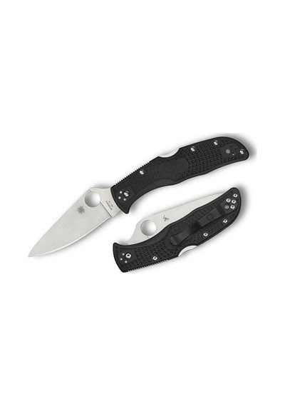 Spyderco Endela Black Lightweight Plainedge Kamp Çakı Siyah