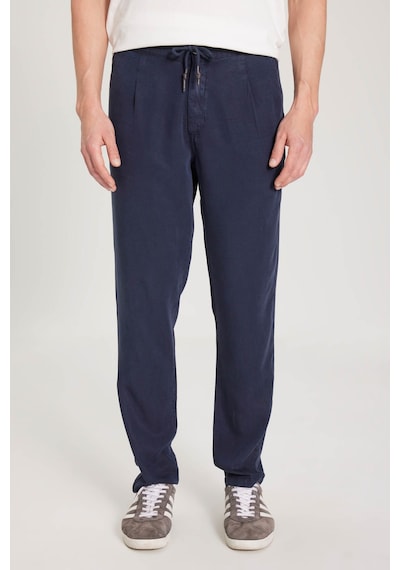 Wrangler Regular Fit Bağcık Detaylı Lacivert Erkek Pantolon W221266410 Lacivert