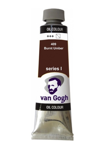 Talens Van Gogh Yağlı Boya 40 ML 409 Burnt Umber