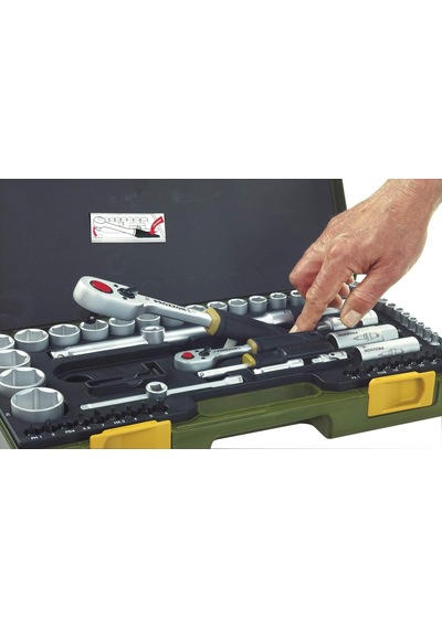 Proxxon Lokma Takımı 65 Parça 1/2'' - 1/4'' 23286