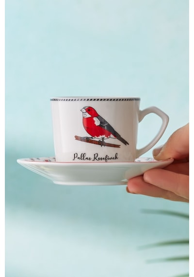 Karaca  Vogel 6 Kişilik Kahve Fincan Takımı 80 ml