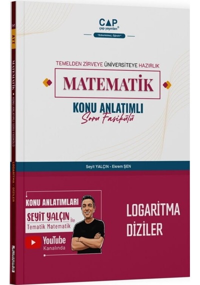 Çap Yayınları Matematik Logaritma Diziler Konu Anlatımlı Soru Fasikülü