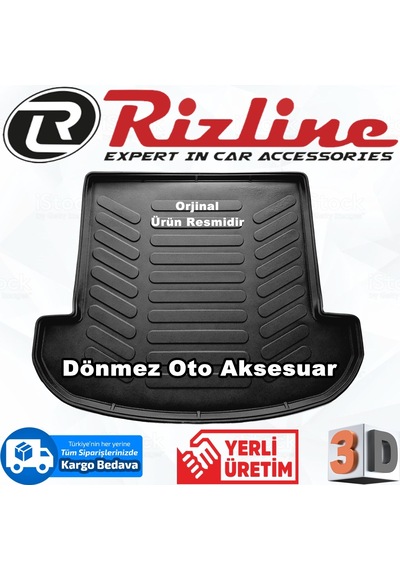 Kia Sorento 3D Bagaj Havuzu Paspası 2016 Sonrası Rizline N11.4727