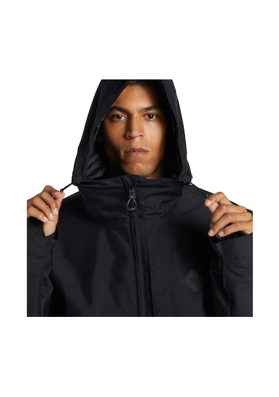Dc Dc Basis Erkek Siyah Snowboard Ceketi 10010