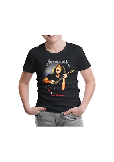 Lord Tshirt Metallica - Kirk Hammett Siyah Çocuk Tshirt
