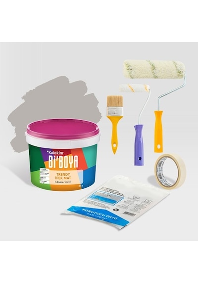 Bi Boya Tek Oda Boyama Seti 2.5 L Krater