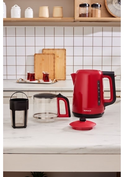 Karaca Mega Tea 1501 1500 W Cam Çay Makinesi