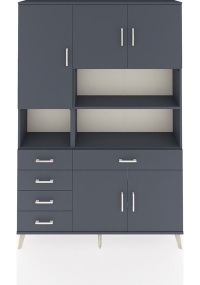Arges Dolap 9 Raflı 5 Çekmeceli 5 Kapaklı 132x30x195 Antrasit-antrasit/antrasit Antrasıt/antrasıt Arges Dolap 9 Raflı 5 Çekmeceli 5 Kapaklı 132x30x195 Antrasit-antrasit/antrasit Antrasıt/antrasıt