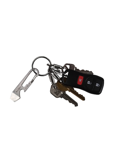 Nite Ize Doohickey Çok Amaçlı Çelik Anahtarlık -Gri