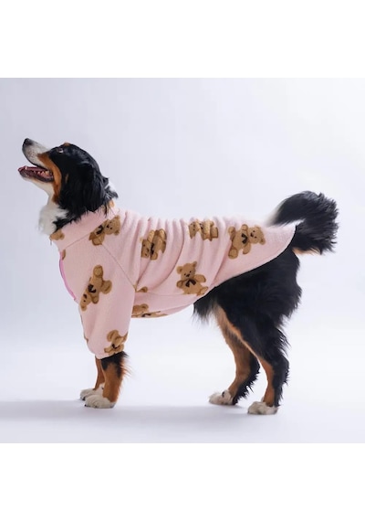 Pawstar 26755- Pembe Gentle Bruno Orta-büyük Irk Köpek Polar Sweatshirt