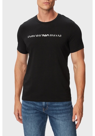 Emporio Armani Logolu Pamuklu Regular Fit Bisiklet Yaka T Shirt Erkek T Shirt Em000377 Af25030 Uc001 Siyah Emporio Armani Logolu Pamuklu Regular Fit Bisiklet Yaka T Shirt Erkek T Shirt Em000377 Af25030 Uc001 Siyah