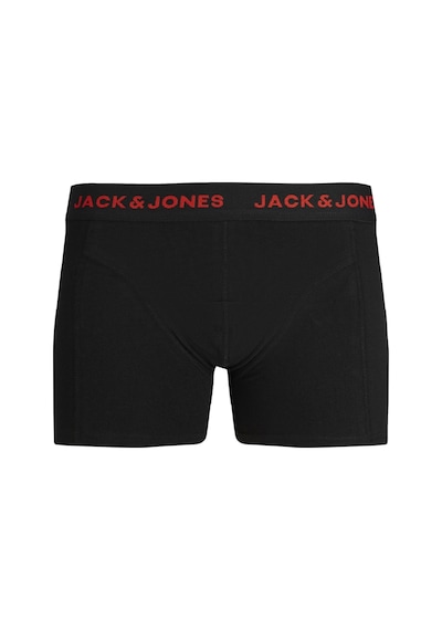 Jack & Jones 12242494 Erkek Pamuklu Boxer Set 5'li Siyah