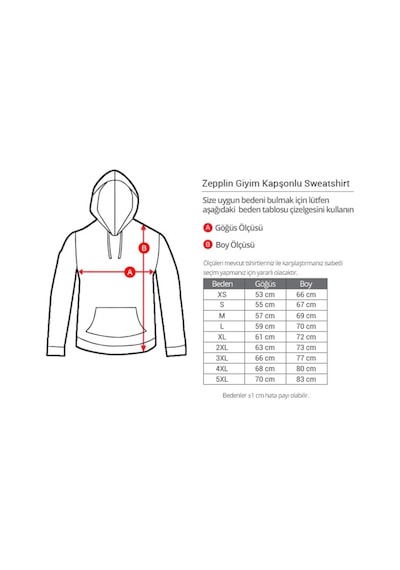 Aşk Yıldızları Siyah Fermuarlı Kapşonlu Sweatshirt Siyah