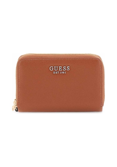 Guess Kadın Amorette Lg Medium Fermuarlı Cüzdan - Kahverengi Kahverengi