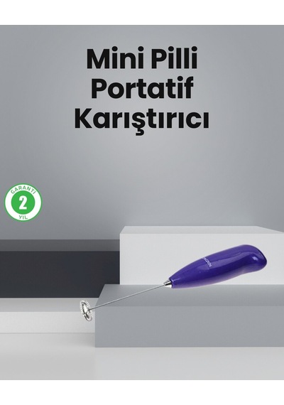 Mutfak İçin Mini El Mikseri Kahve Süt Krema Ve Sos Karıştırıcı 0029