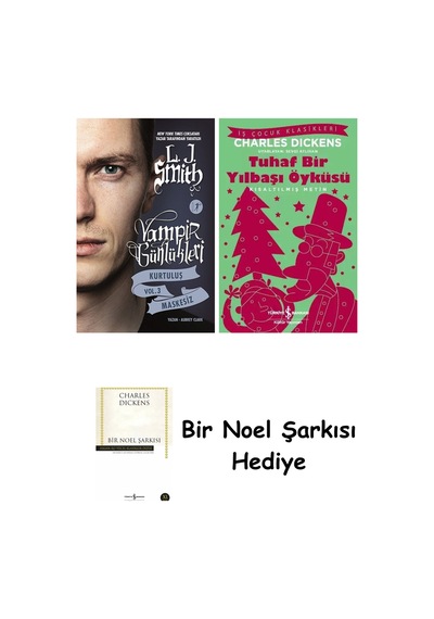 Vampir Günlükleri - Kurtuluş Vol. 3 Maskesiz + Tuhaf Bir Yılbaşı Öyküsü + Bir Noel Şarkısı