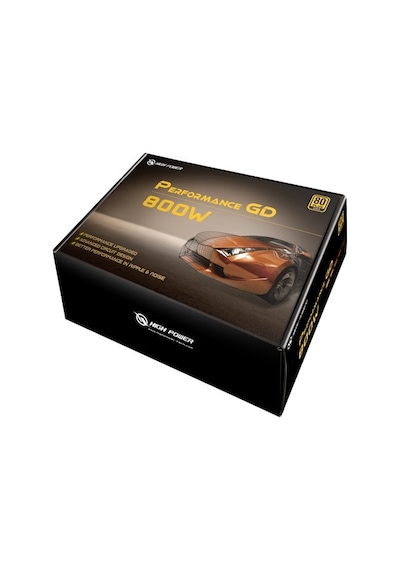 High Power HP1-J800GD-F12S Performance GD 800W 80+ Gold Güç Kaynağı
