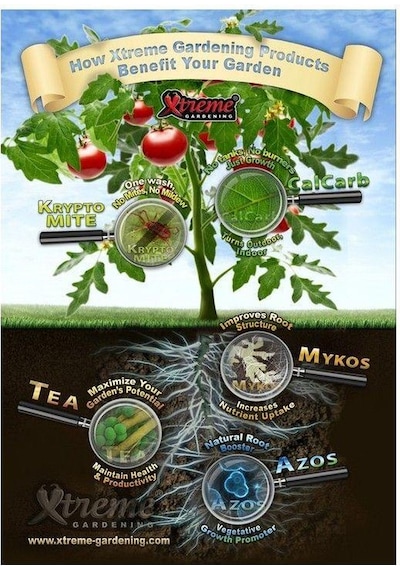 Xtreme Gardening Azos 340 G