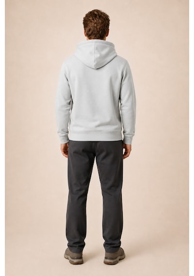 Redline Thenk Yeni Sezon Erkek Regular Fit Kapüşonlu Sweatshirt Gri