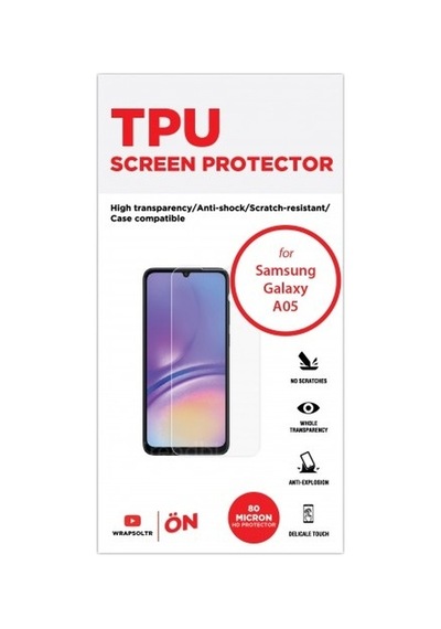 Samsung Galaxy Uyumlu A05 Ekran Koruyucu Tpu Film