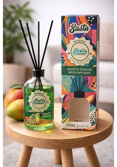 Bambu Oda Kokusu Mango Egzotik Esintisi Reed Diffuser Evinize E Çok Çeşitli