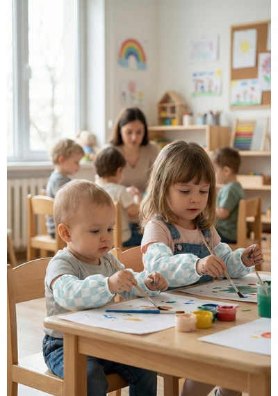 Sıvı Geçirmez Lastikli Bebek Mama Beslenme Kolluğu Seti Çocuk Aktivite Etkinlik Kol Kılıfı D.Yeşil